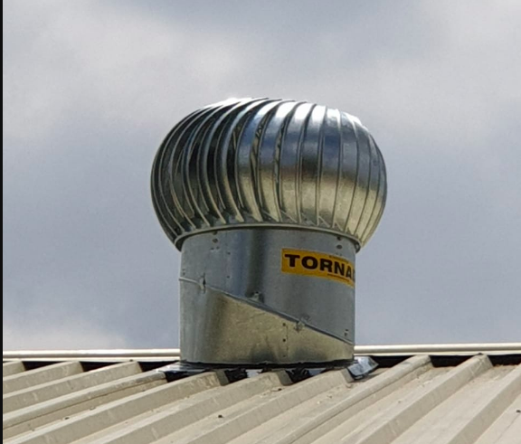 Tornado Turbine - Ventilation - Roof Ventilation- Air Solutions - Clean air